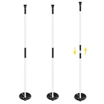 Cogolfing 3FT Flagstick Portable 2-SECTION Ball Retrieval Base 3-PACK. Fixed Price $106.08.
