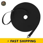 Hi Kiss 20FT Dog Training Leash - Durable Nylon Agility Lead Black. Fixed Price $25.99.
