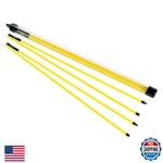 Callaway Alignment Stix Golf Swing Trainer Yellow 48" (set Of 2). Fixed Price $43.72.