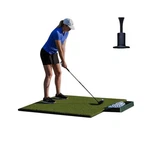 Golf Mat 5X5 Ft Heavy Duty Outdoor Indoor Practice Turf Real Feel Original Club. Fixed Price $928.99.