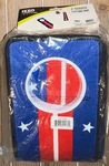 Izzo Golf 8' Patriotic Putting Mat Recessed Cup Center Alignment Aid A21164. Fixed Price $30.00.