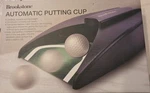 Brookstone Cordless Automatic Putting Cup Portable & Lightweight New Sealed. Fixed Price $5.00.