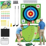 Golf Chipping Game, Battle With Hitting Mat For Kids Adults Indoor An. Fixed Price $39.99.
