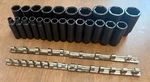 Mac Tools 24-PC. 1/2" Dr. Metric Deep Impact Socket Set SVDPM246CBR & Bag. Fixed Price $699.95.