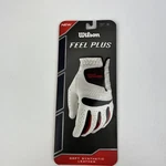 Wilson Feel Plus Golf Glove Soft Synthetic Leather Men's Lh Sz Cool Max New. Fixed Price $10.50.