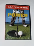 Magazine Top 100 Teachers: More Power Dvd Golfing How-to Driving Swing!. Fixed Price $6.34.