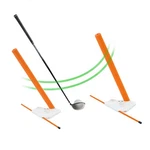 Golf Swing Training Aid - Alignment Discs & Rods Corrects Setup, Posture, S.... Fixed Price $47.87.