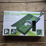 Club Champ Dual Turf Golf Hitting Mat Rubber Base 20" X 12" W/2 Tees New. Fixed Price $23.96.
