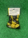 Sklz Mini Impact Training Baseballs 12-PACK Black/yellow Brand New. Fixed Price $14.99.