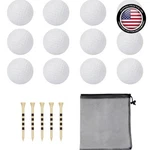 40 Pack Foam Golf Practice Balls - Realistic Feel For Safe Indoor & Outdoor Play. Fixed Price $16.14.