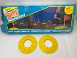 Vtg 1986 Nerf Indoor Golf Game Replacement Part Yellow Hole Ball Cup Set Of 2. Fixed Price $9.95.