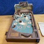 2003 Championship "old Century Golf" Wooden Pinball Style Table Top Game. Fixed Price $99.00.