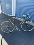 Schwinn World Sport Vintage Racing Bike Black Steel Frame Caliper Brakes. Fixed Price $225.00.
