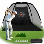 Gagalileo Golf Net: 8X6FT Training For Teens Beginners With Target Portable I.... Fixed Price $105.10.