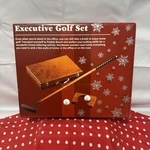 Swinton Avenue Trading Indoor Executive Golf Set With Wooden Case New Open Box. Fixed Price $32.00.