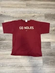 Vintage Nike Team Florida State Seminoles T-shirt Mens Large Double Sided Tee. Fixed Price $19.95.