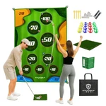 Golf Game For Adults Outdoor Indoor - Backyard Chipping Set With Sticky Balls.... Fixed Price $120.06.