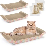 Scratcher Bed - Reversible Cardboard Pad Catnip For Indoor. Fixed Price $30.98.