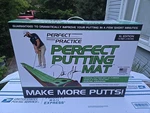 New Perfect Practice Golf Putting Mat Xl Edition (15 6 ) Dustin Johnson. Fixed Price $168.95.