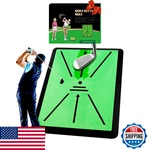 Sysdmno Golf Hitting Mat - 16X12 Practice Turf Swing Path. Fixed Price $18.70.