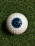 Rare Vintage Maxfli 1 Giant Blue Dot Golf Ball Bullseye Target. Fixed Price $75.00.