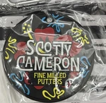 Scotty Cameron Fine Milled Putters Pvc Golf Bag Tag Black Red Yellow Blue. Fixed Price $59.00.