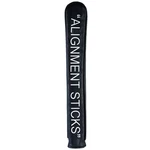 Golf Club Covers Leather Driver Headcover, Fairway Alignment Stick, Black. Fixed Price $34.99.