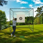 Premium Steel Metal Golf Driving Cage 10FT X Training Aids Practice. Fixed Price $175.99.