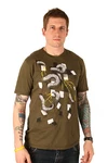 Brown Sound Sm $35 Cad Men's Green Duct Work Tee Electrical Yellow Bolts Shirt. Fixed Price $7.60.