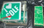Love Heart Golf Jokes The 19TH Hole Game Lot Dice Vintage Cube Tee Can. Fixed Price $22.99.