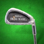 Kallassy's Swing Magic Training Aid Golf Club Single 5 Iron 2 Pc. Grip Rh. Fixed Price $29.95.