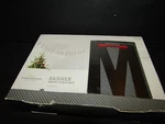 Threshold By Target Merry Christimas Metal 7 Foot Banner For Indoor Use "m" 4"X3. Fixed Price $14.99.