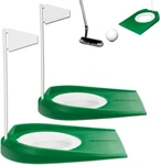 Putting Green Indoor Set 2PCS Cup With Flag,golf For Ki. Fixed Price $16.99.