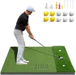 Dual-turf Golf 31MM: 6X4FT/5X5FT Extra Large Hitting Mats Practice Outd. Fixed Price $153.32.