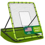 Baseball Rebounder Net 4X4.5 Ft Pitchback Trainer Bounce Fielding For. Fixed Price $122.39.