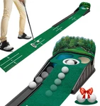 Putting Green Indoor - 9' X 1' (l W), Obstacles + 2 Balls. Fixed Price $62.99.