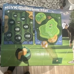 Mgvk Golf Game Mat Portable Putting For Chipping Practice Indoor/outdoor Set. Fixed Price $10.99.