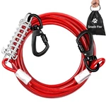 Snagle Paw Heavy Duty Tie Out Cable For Dogs, 20FT Leads Yard Chew Pr.... Fixed Price $22.39.