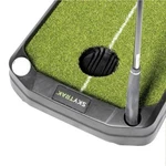 Skytrak 9' Putting Mat With Ball Return Indoor Golf Practice Green. Fixed Price $86.67.