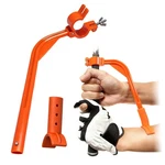 Josongslax Golf Swing Trainer Aid, Adjustable Training Wrist Aids Orange. Fixed Price $21.99.