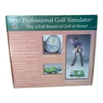 Club Champ Professional Golf Simulator Virtual Course Trainer (open Box). Fixed Price $87.47.